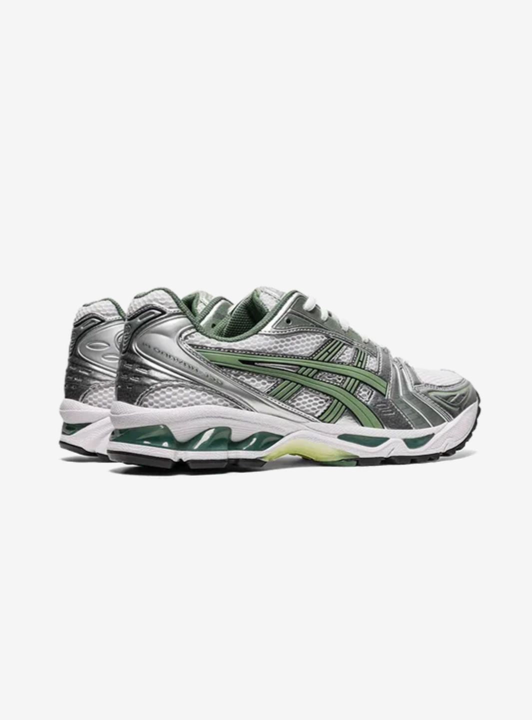 ASICS Gel-Kayano 14 White Pure Silver Slate Grey Sage - 1201A019-107 | ResellZone