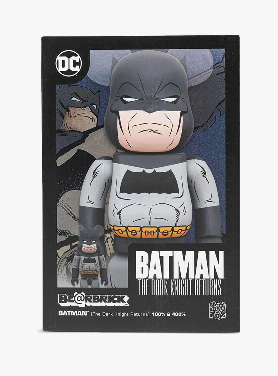 Bearbrick Batman The Dark Knight Returns 100% & 400% Set | ResellZone