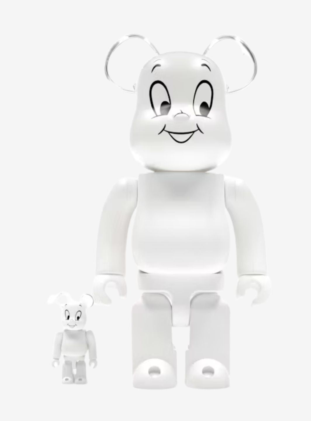 Bearbrick Casper the Friendly Ghost 100% & 400% Set White | ResellZone