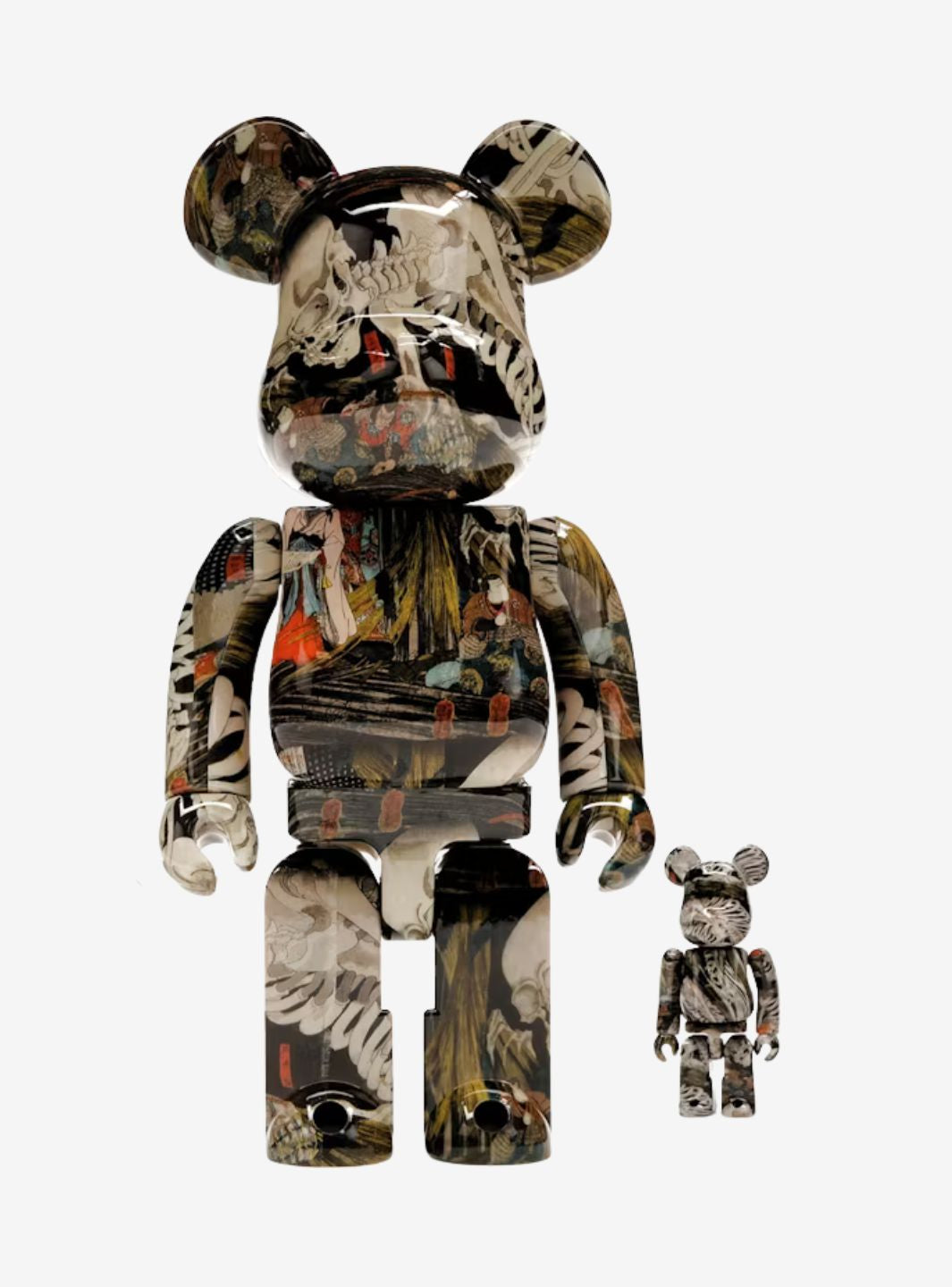 Bearbrick Utagawa Kuniyoshi (The Haunted Old Palace at Soma) 100% & 400% Set | ResellZone