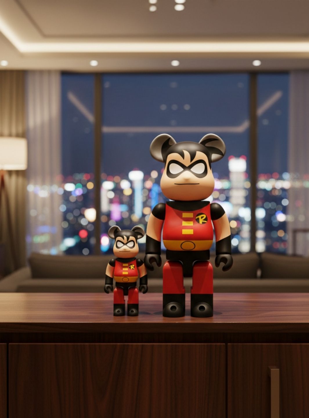 Bearbrick x DC Robin (The New Batman Adventures) 100% & 400% Set | ResellZone
