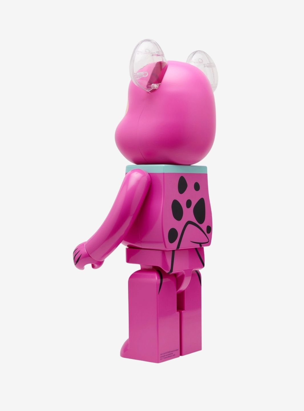 Bearbrick x The Flintstones Dino 100% & 400% Set Pink | ResellZone