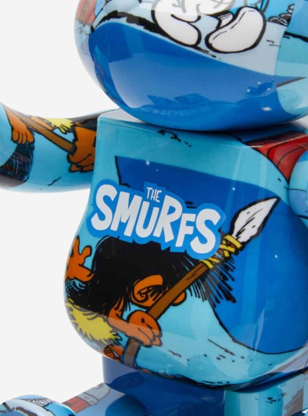 Bearbrick x The Smurfs (The Astrosmurf) 100% & 400% Set Blue | ResellZone