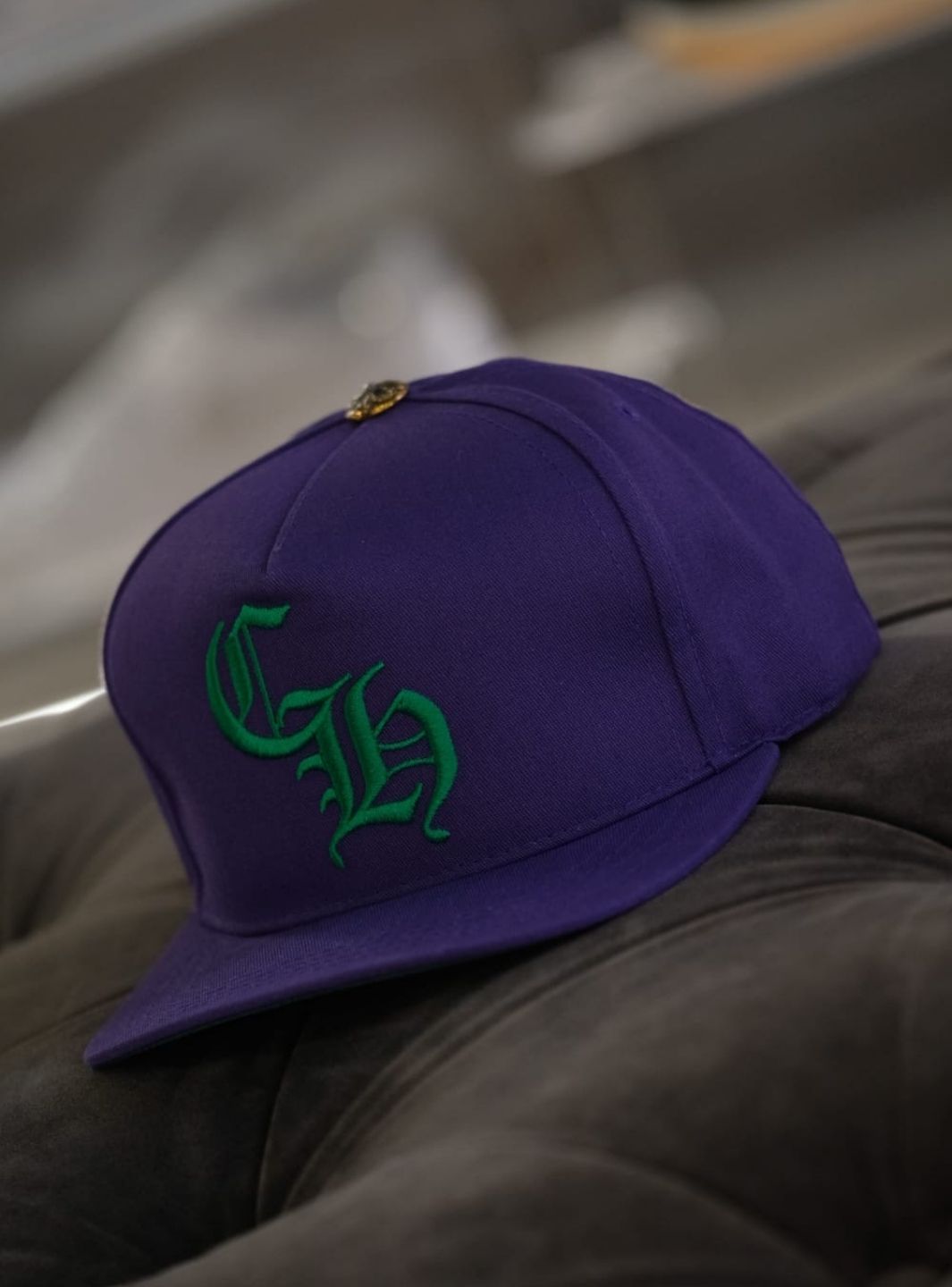 Chrome Hearts CH Baseball Cap Purple/Green | ResellZone