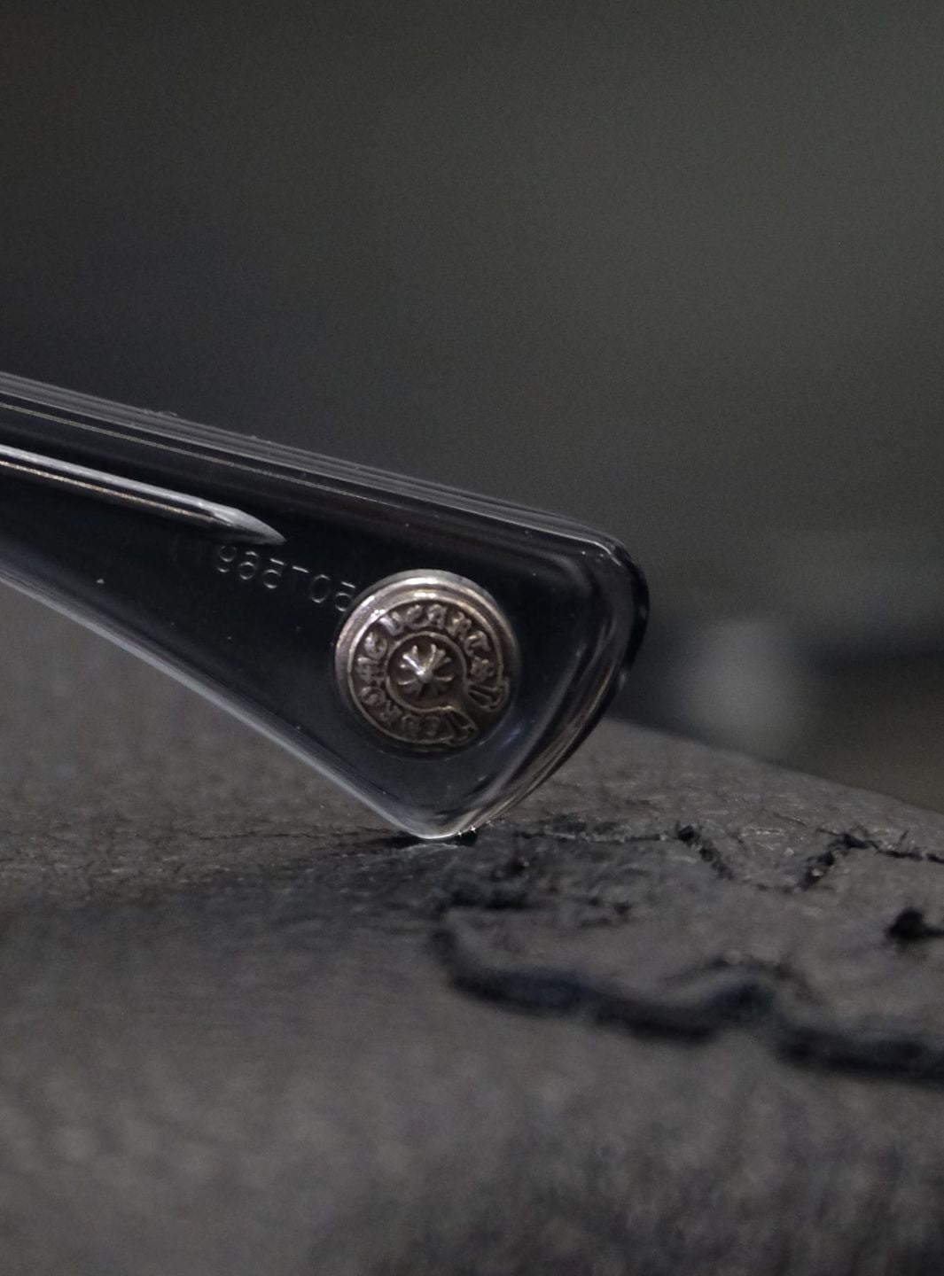 Chrome Hearts Eyewear Gittin Any-A Transparent Light Blue | ResellZone