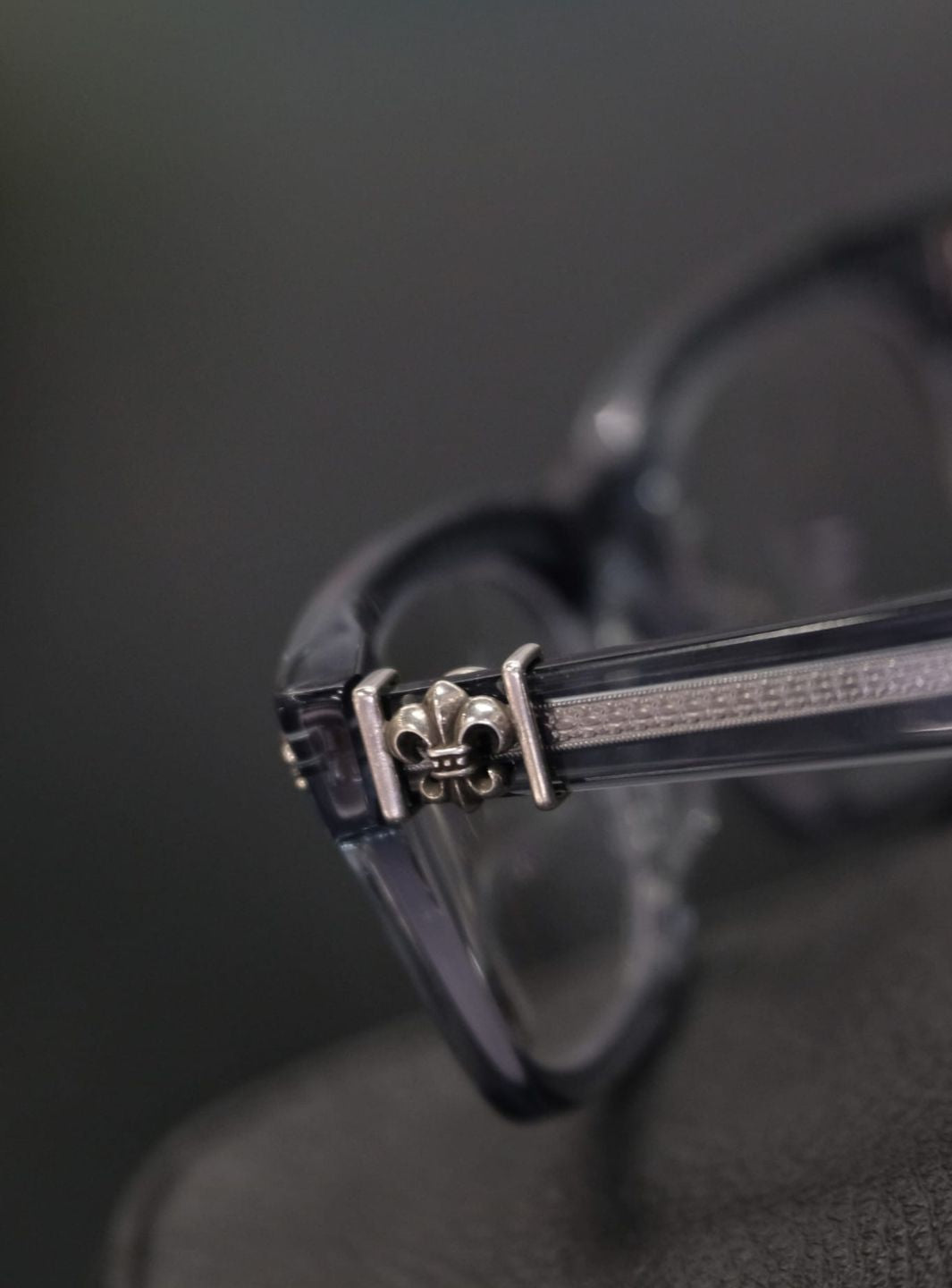Chrome Hearts Eyewear Gittin Any-A Transparent Light Blue | ResellZone