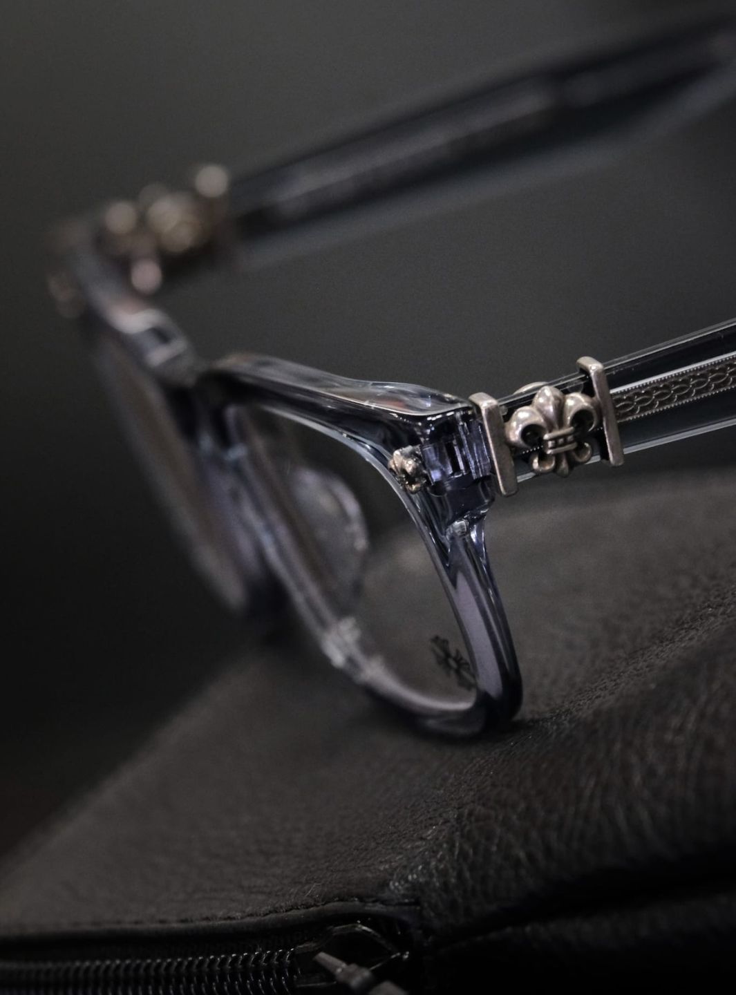 Chrome Hearts Eyewear Gittin Any-A Transparent Light Blue | ResellZone