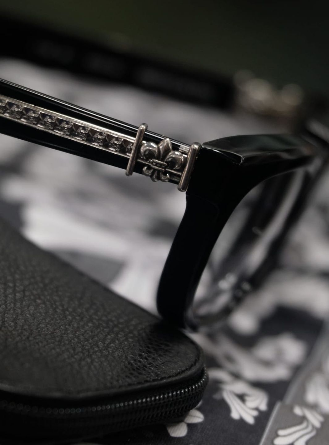 Chrome Hearts Eyewear See You In Tea Black Matte | ResellZone