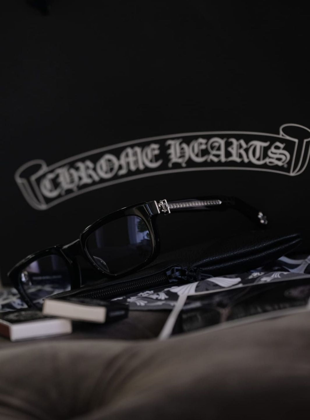 Chrome Hearts Eyewear See You In Tea Black Matte | ResellZone