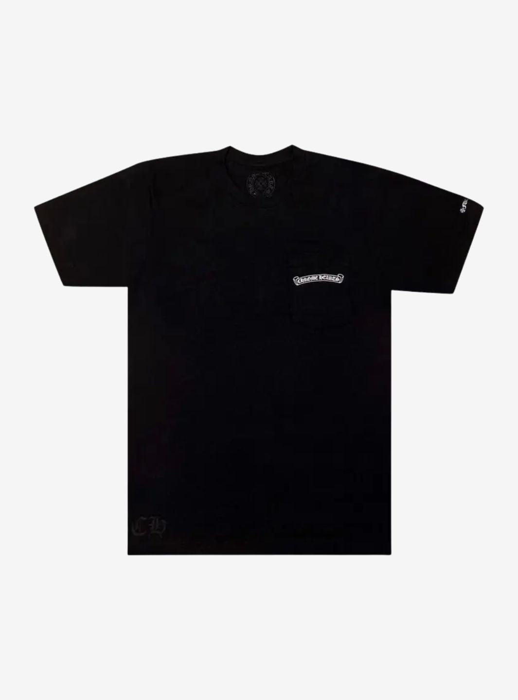 Chrome Hearts Scroll Logo T-Shirt Black | ResellZone