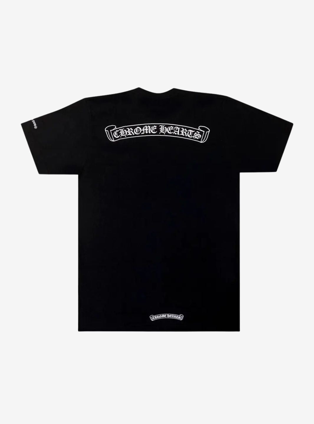 Chrome Hearts Scroll Logo T-Shirt Black | ResellZone