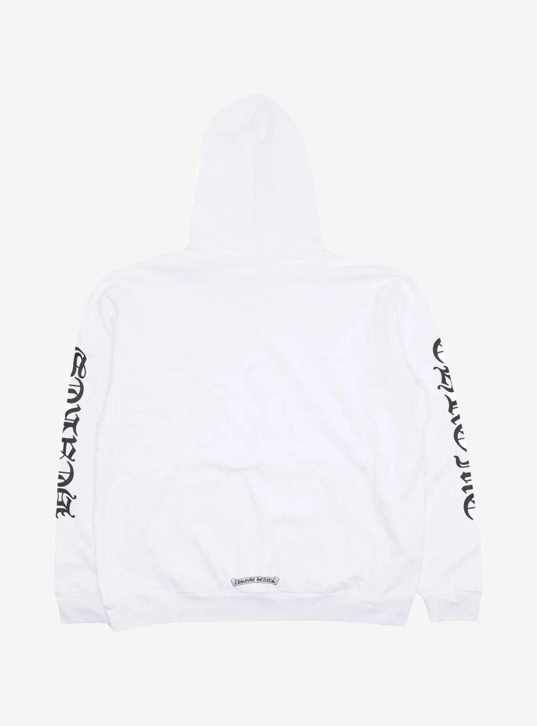Chrome Hearts Vertical Logo Hoodie White | ResellZone