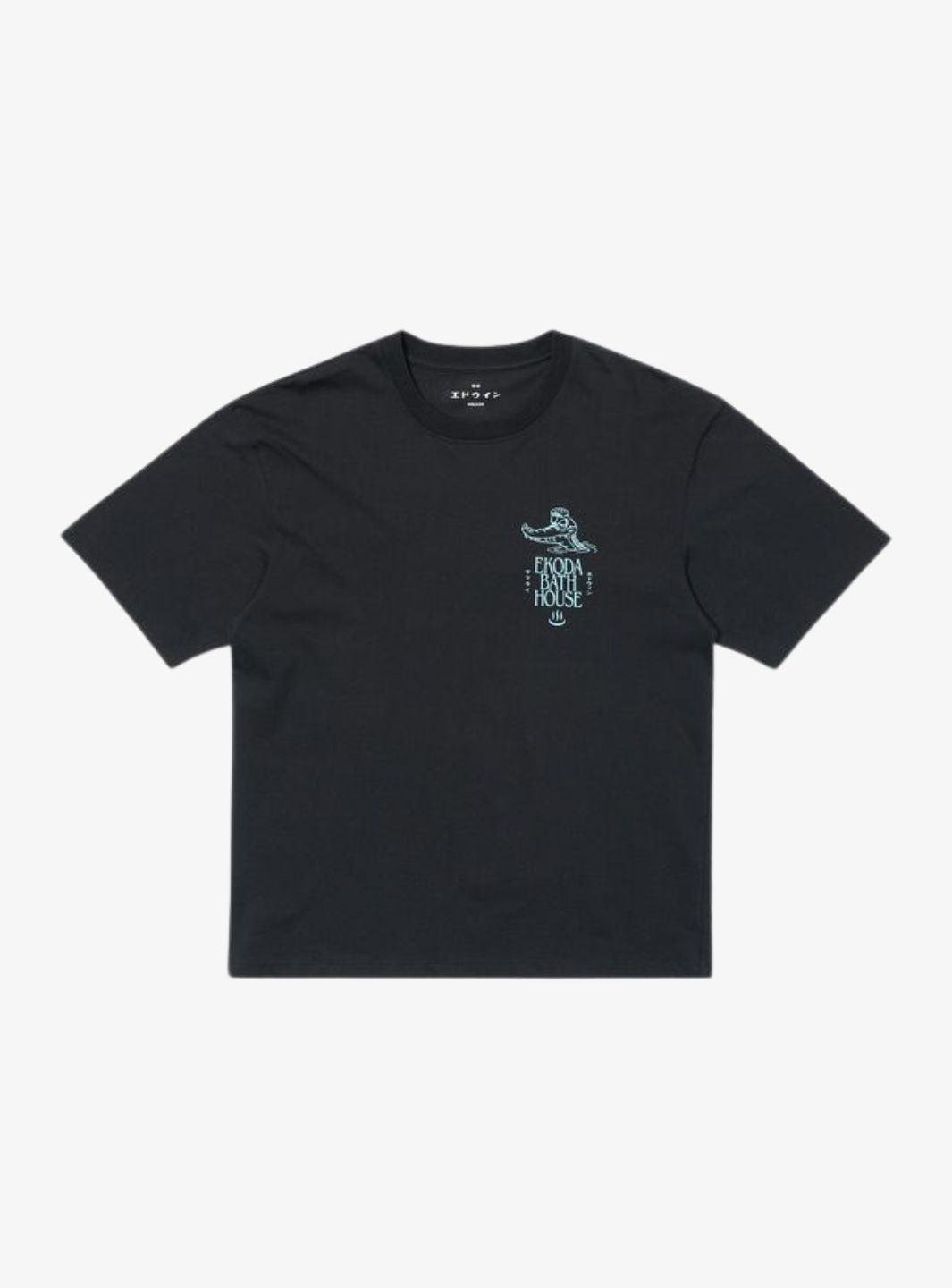 EDWIN Ekoda Bath House T-Shirt Black | ResellZone