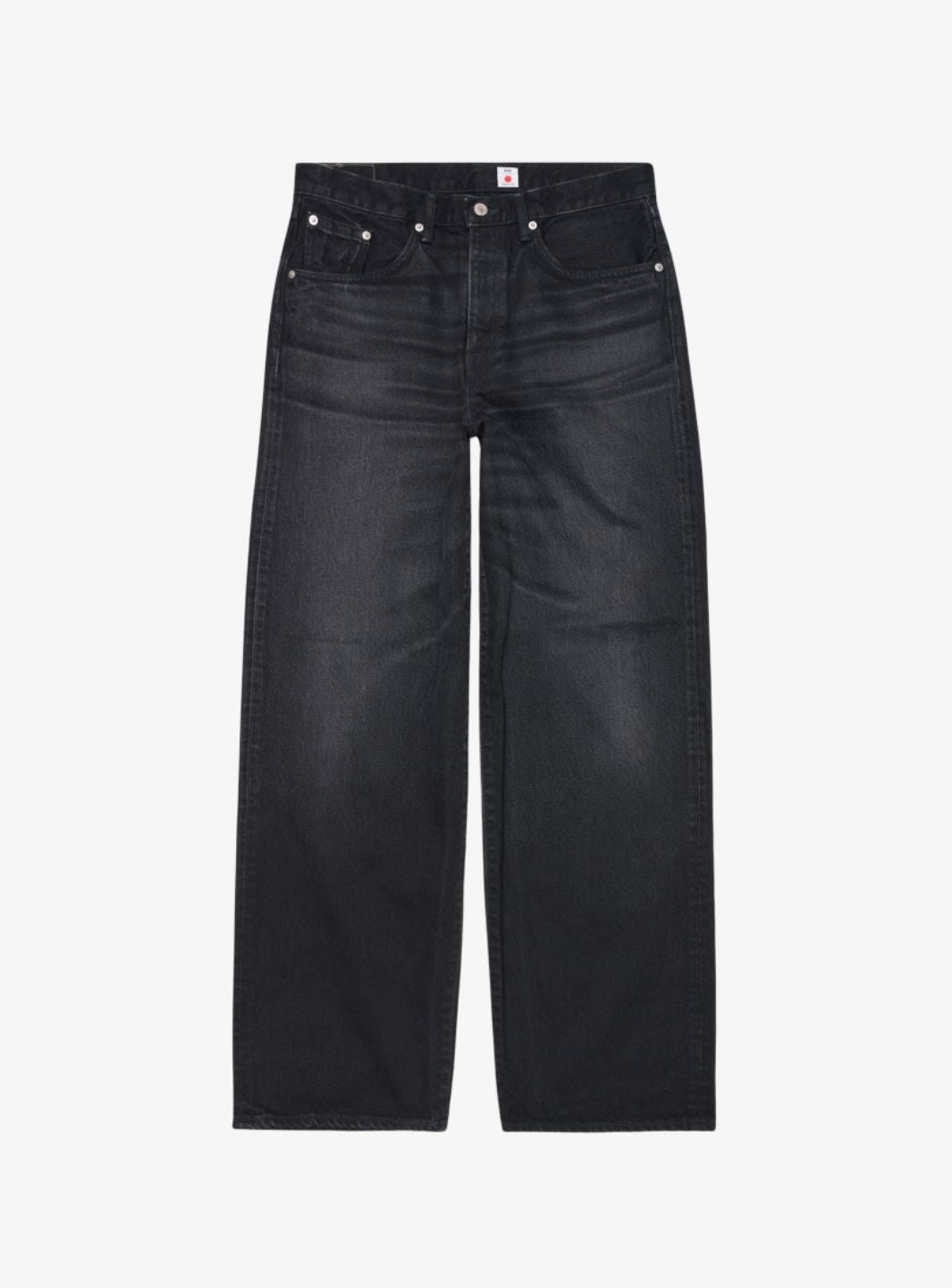 EDWIN Wide Pant Black Deep Dark Used | ResellZone