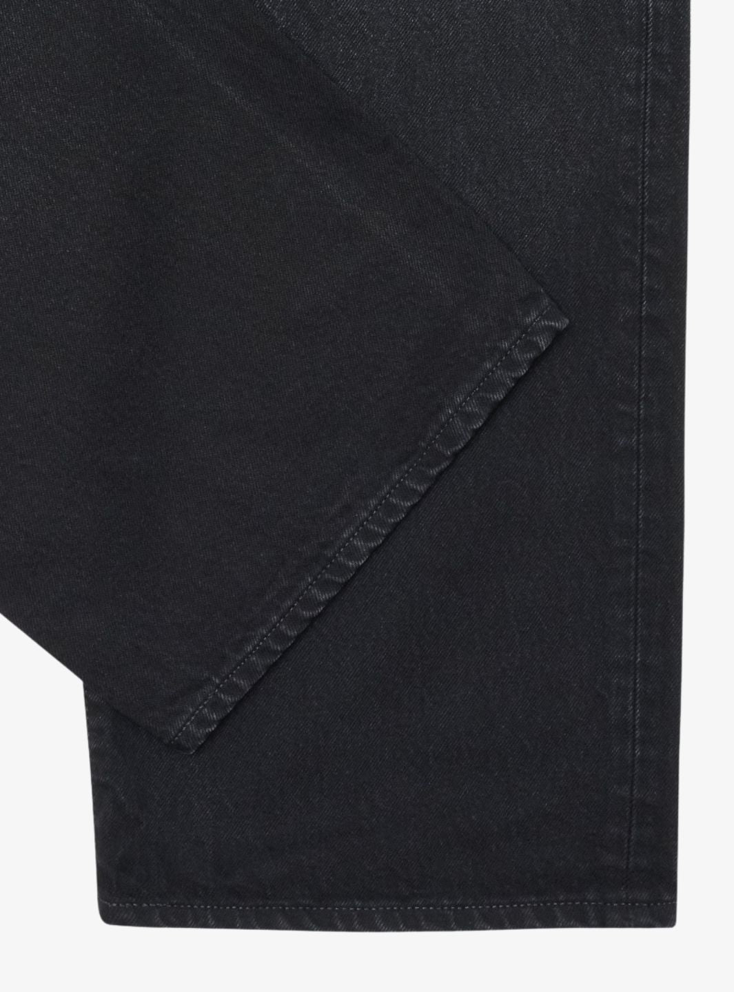 EDWIN Wide Pant Black Deep Dark Used | ResellZone