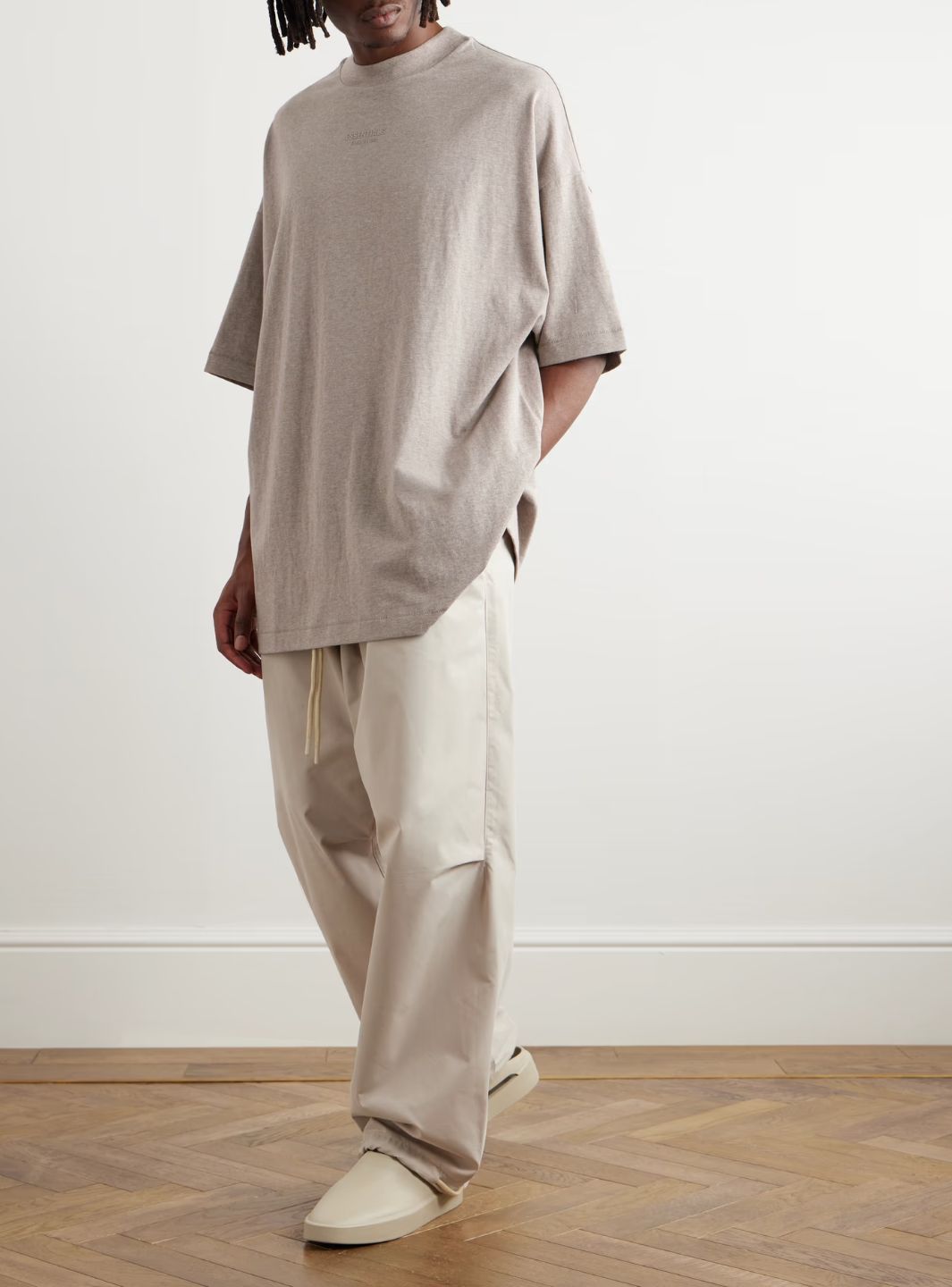 Fear Of God Essential T Shirt Light Brown