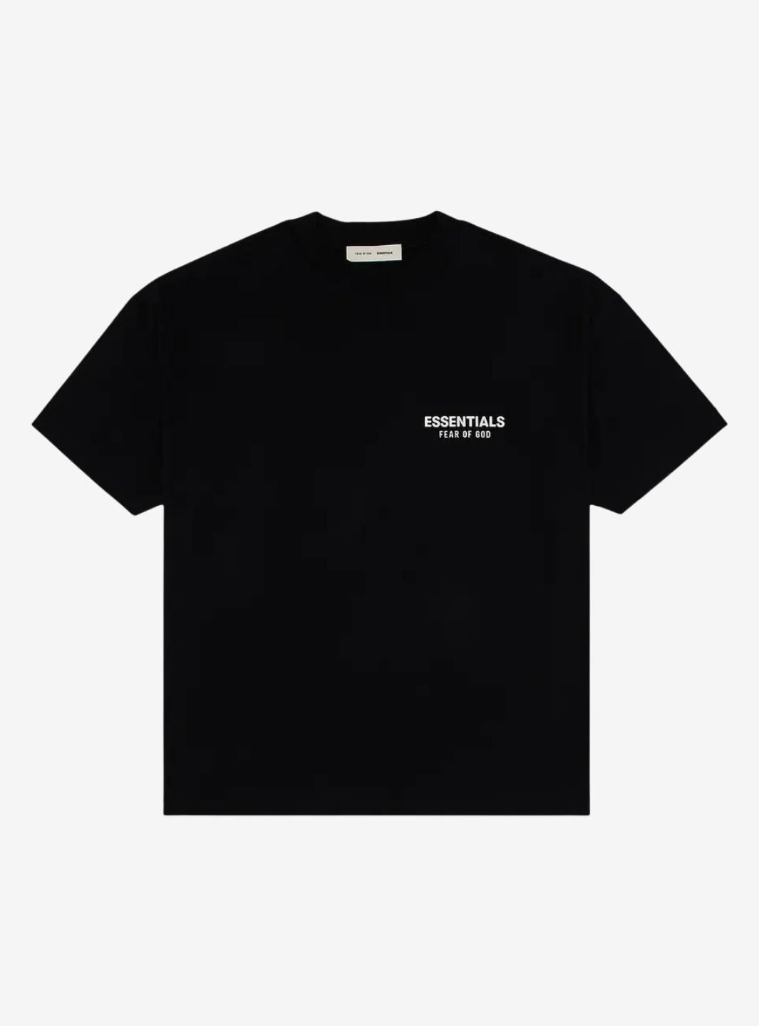 Fear of God Essentials Classic Fit T-Shirt Jet Black - 125AS254190F | ResellZone
