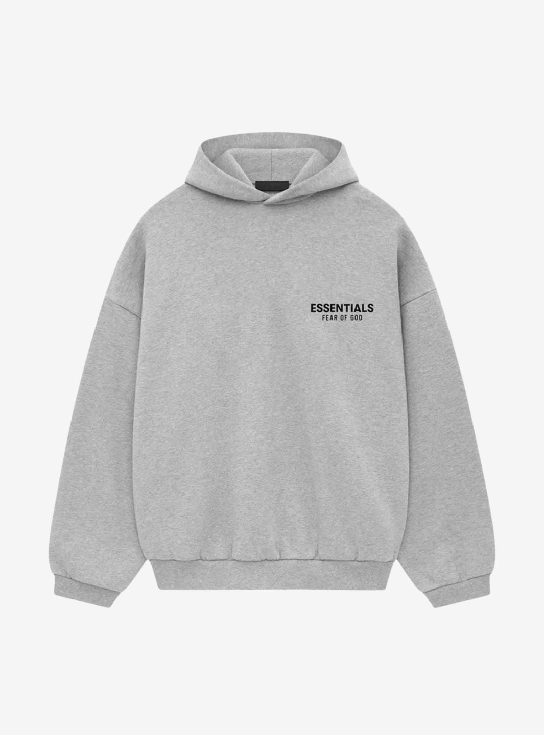 Fear of God Essentials Fleece Hoodie Light Heather Grey | ResellZone