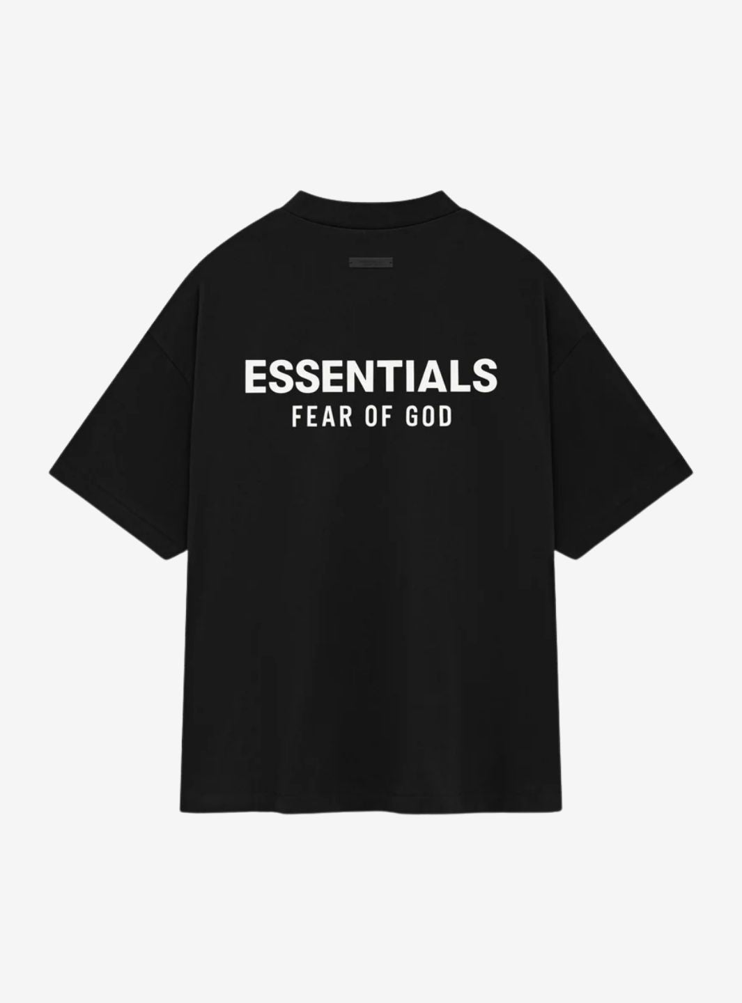 Fear of God Essentials Jersey Crewneck T-Shirt Black | ResellZone