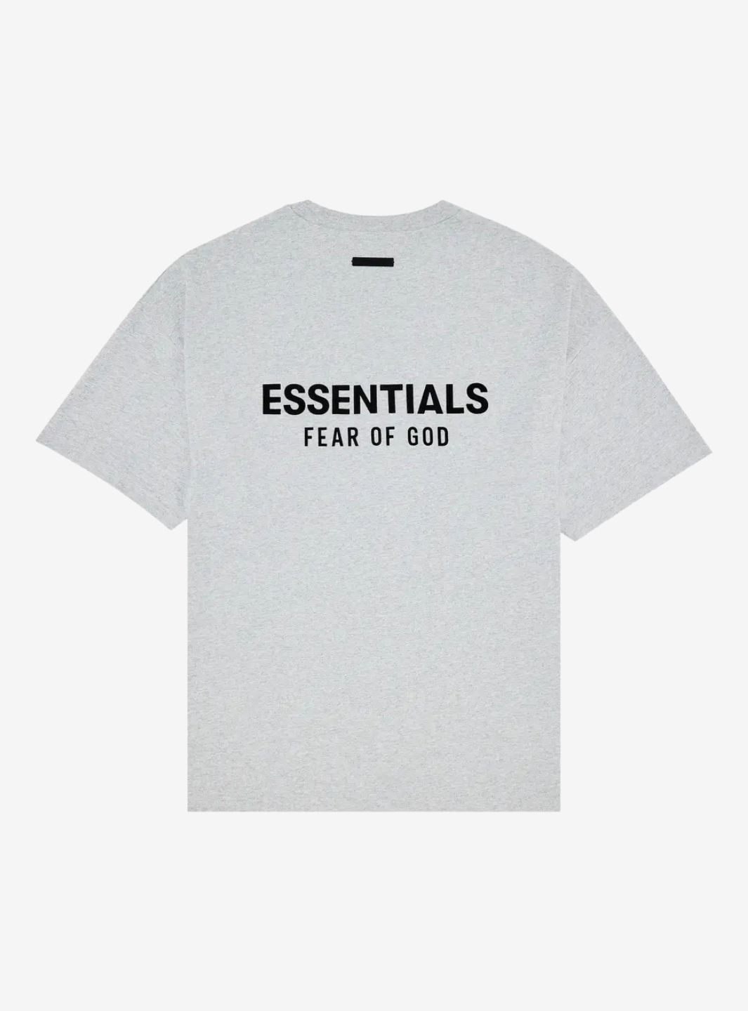 Fear of God Essentials Jersey Crewneck T-Shirt Light Heather Grey - 125HO244368F | ResellZone