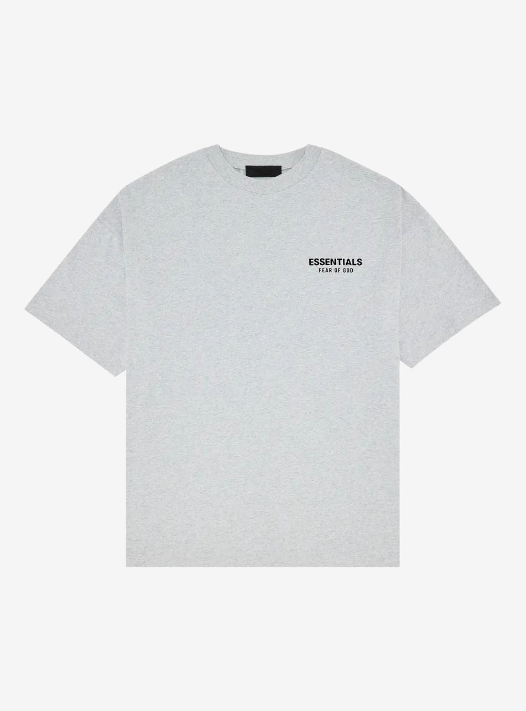 Fear of God Essentials Jersey Crewneck T-Shirt Light Heather Grey - 125HO244368F | ResellZone