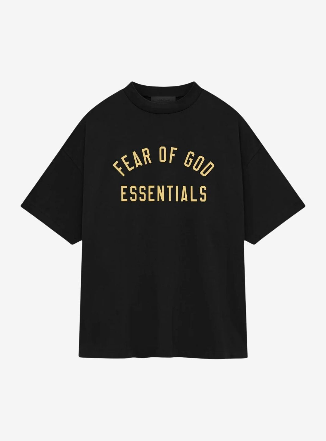 Fear of God Essentials Jersey Crewneck T-Shirt Nero - 125BT244190F | ResellZone