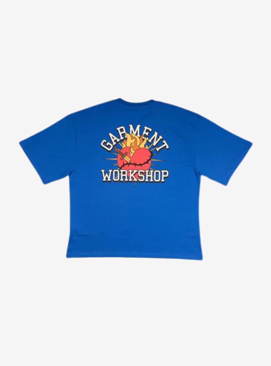 Garment Workshop Printed Heart T-Shirt Blue | ResellZone