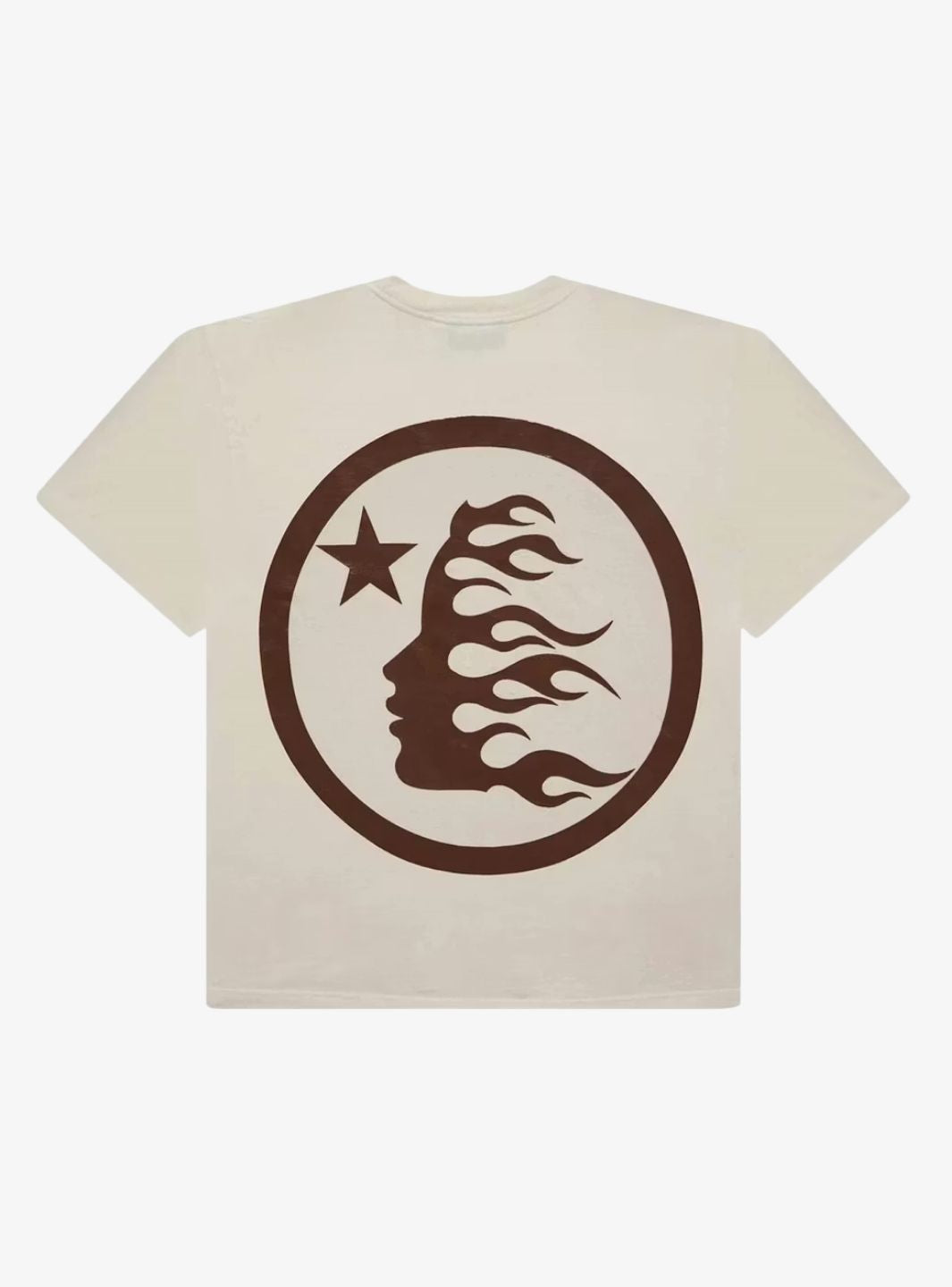 Hellstar Classic T-Shirt (Regular Print) White/Brown | ResellZone