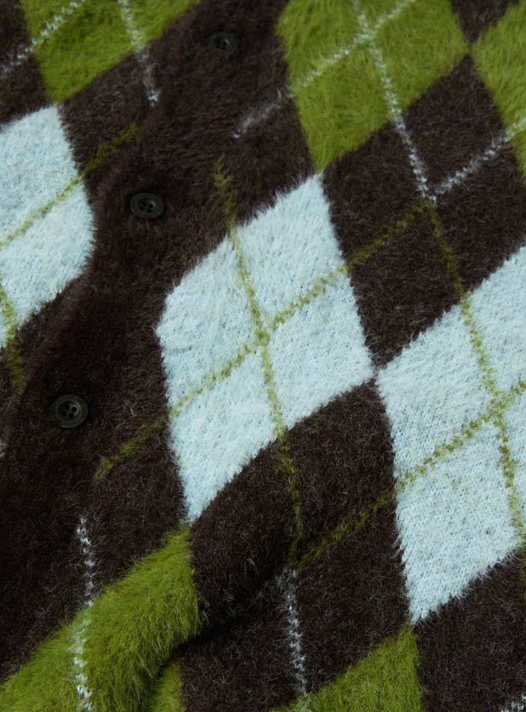 HUF Cooper Mohair Sweater Dark Brown | ResellZone