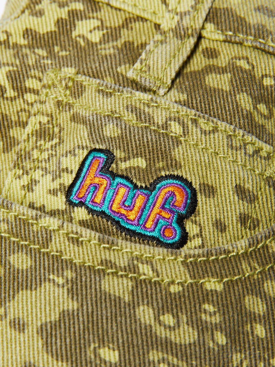 HUF Cromer Camo Pant Green | ResellZone