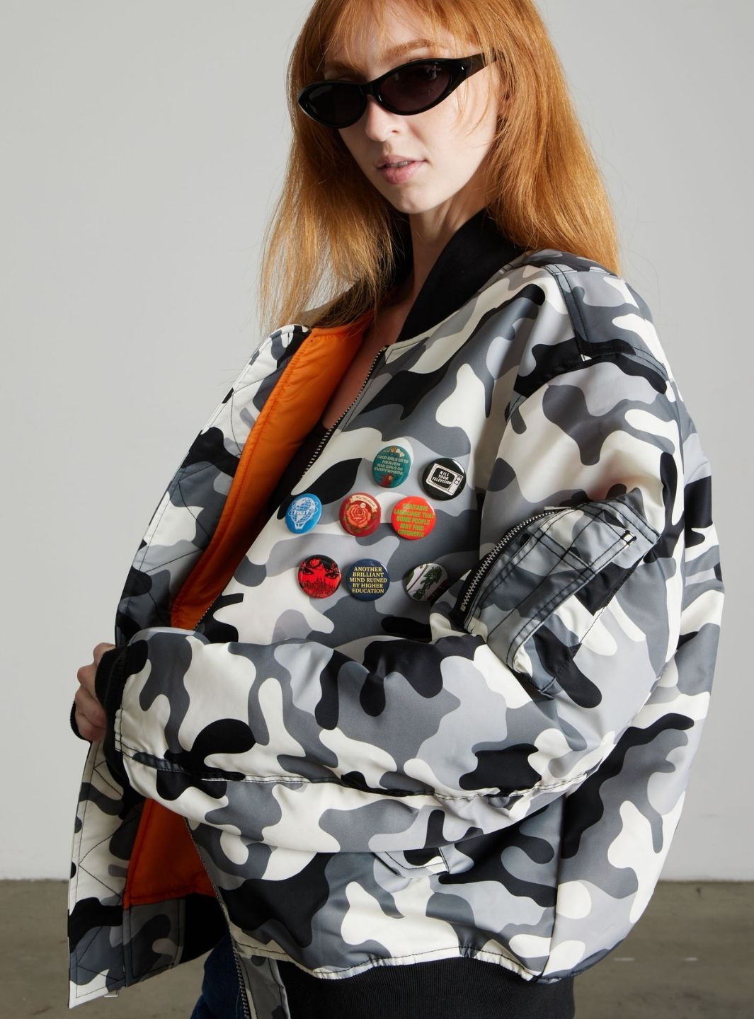 HUF Olympia Camo Flight Jacket Camo | ResellZone