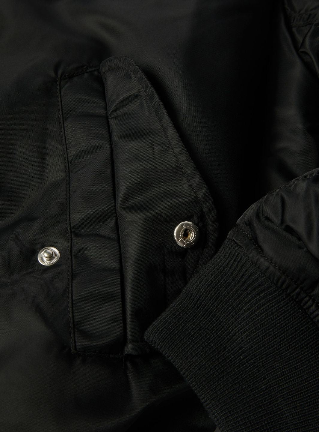 HUF Olympia Flight Jacket Black | ResellZone
