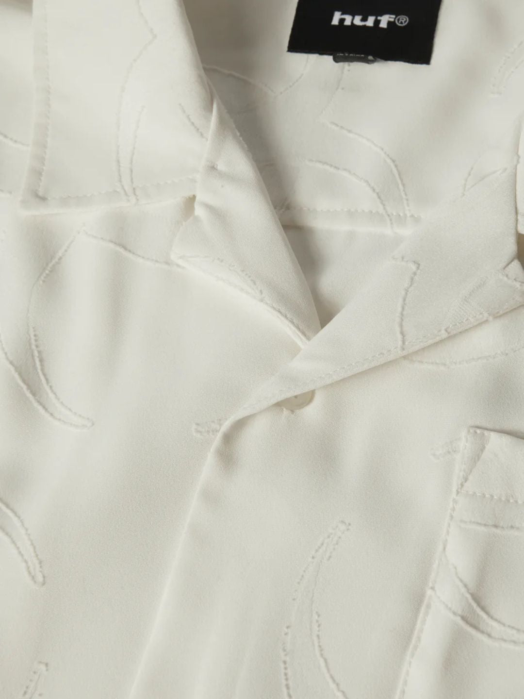 HUF Sector Jacquard Shirt Bleach | ResellZone