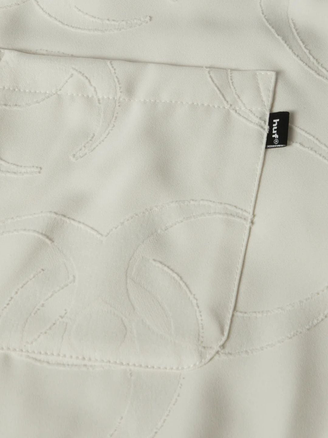 HUF Sector Jacquard Shirt Bleach | ResellZone