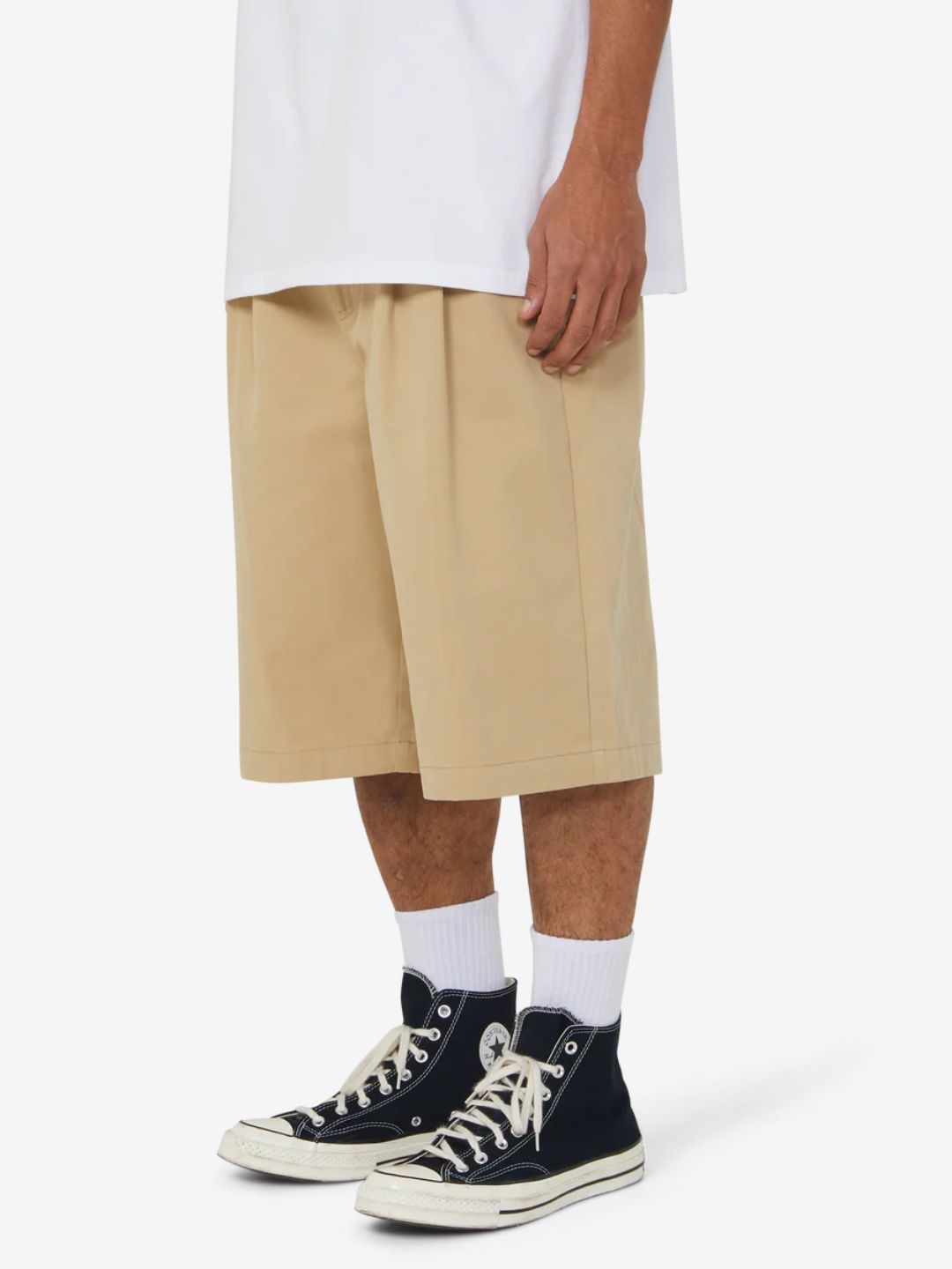 HUF Sorta Long Chino Short Beige | ResellZone