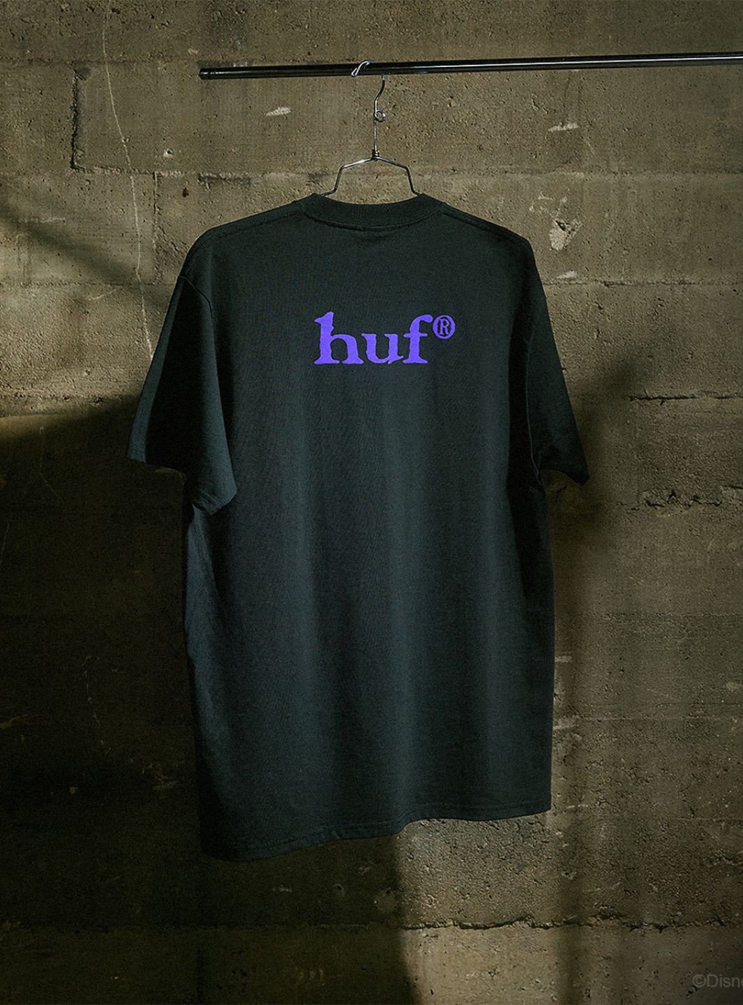 HUF x Disney Nightmare Before Christmas Vintage T-Shirt Black | ResellZone