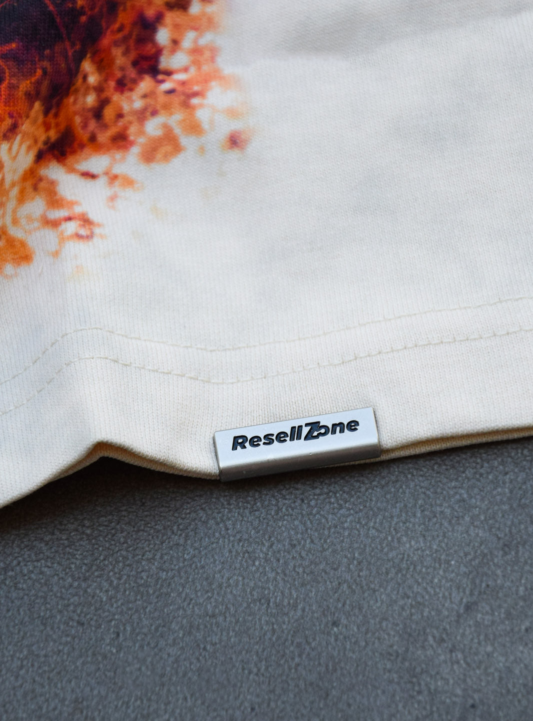 Los Angeles Sunset Riot T-Shirt Washed Beige | ResellZone