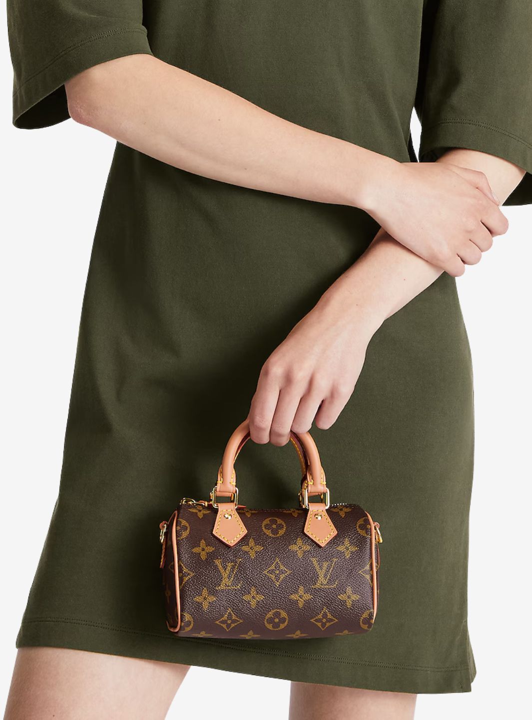 Louis Vuitton Nano Speedy Monogram Canvas Brown | ResellZone