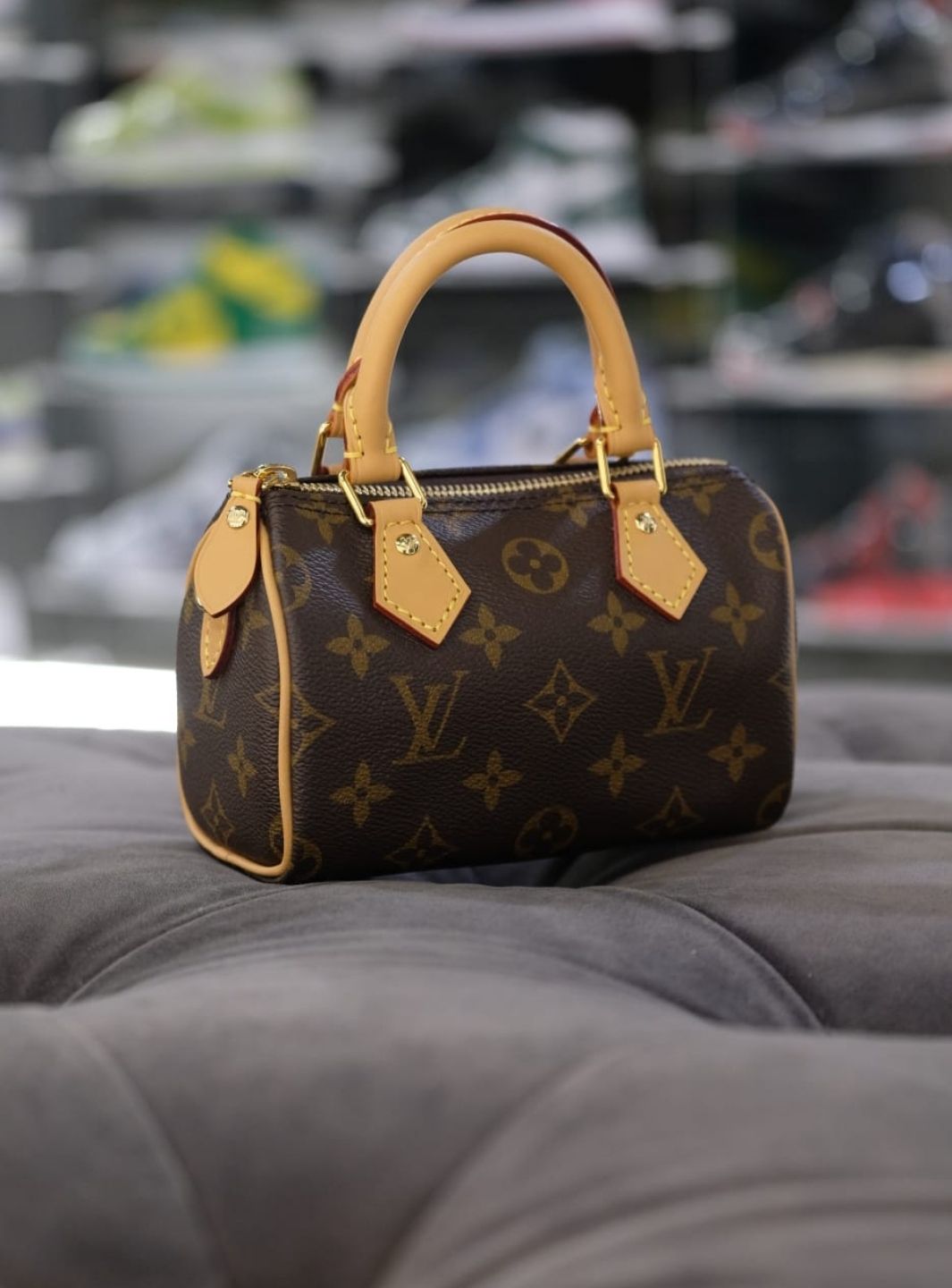 Louis Vuitton Nano Speedy Monogram Canvas Brown | ResellZone