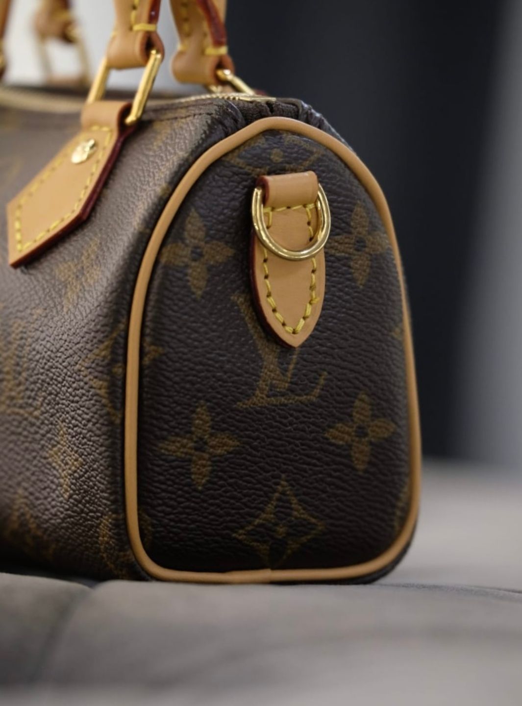 Louis Vuitton Nano Speedy Monogram Canvas Brown | ResellZone
