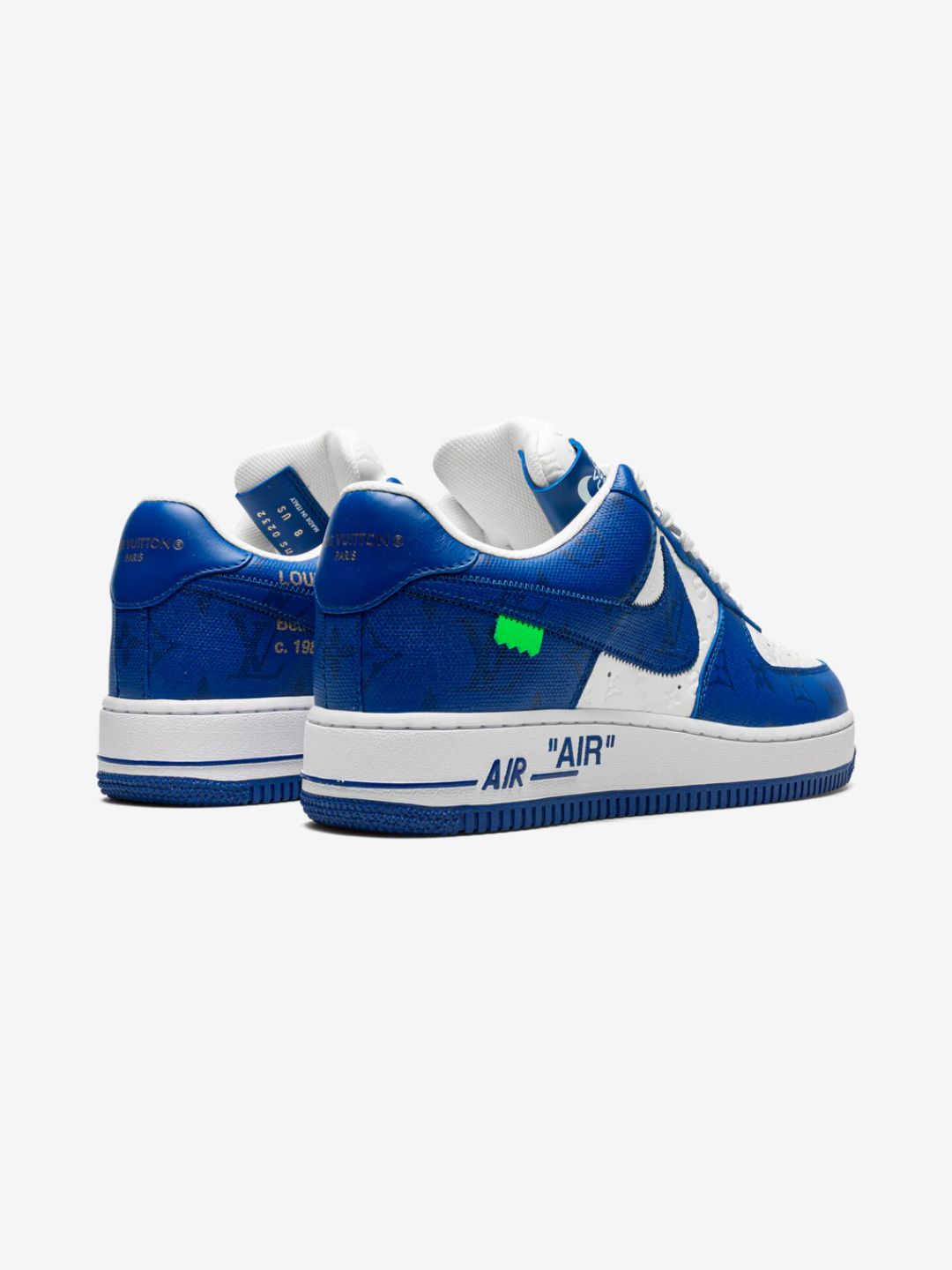 Louis Vuitton Nike Air Force 1 Low By Virgil Abloh White Royal | ResellZone