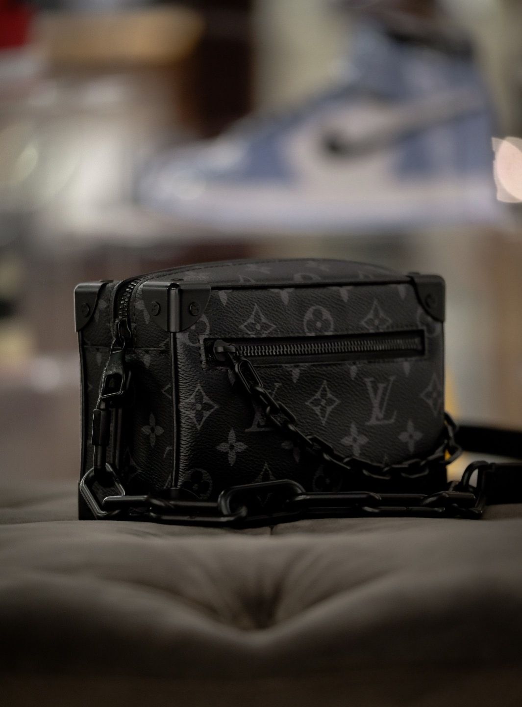 Louis Vuitton Pochette Soft Trunk Mini Monogram Eclipse | ResellZone