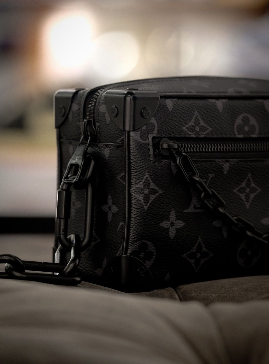 Louis Vuitton Pochette Soft Trunk Mini Monogram Eclipse | ResellZone