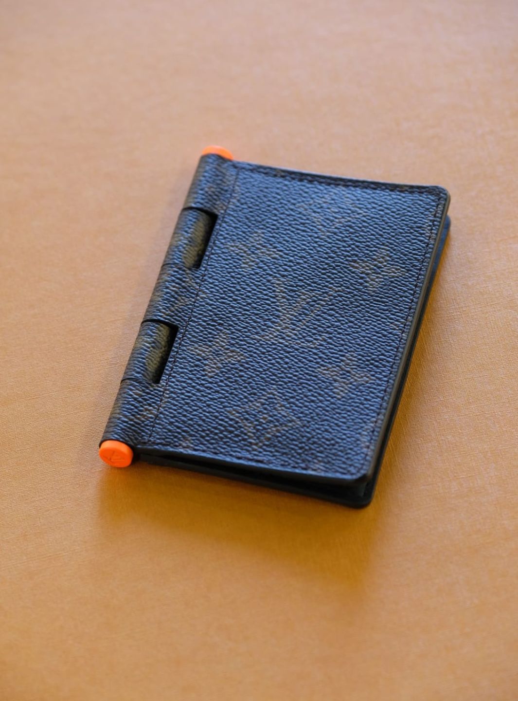 Louis Vuitton Pocket Organizer Monogram Solar Ray Orange Brown | ResellZone