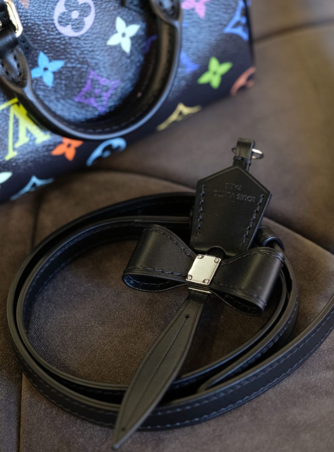 Louis Vuitton x Takashi Murakami Nano Speedy Black | ResellZone