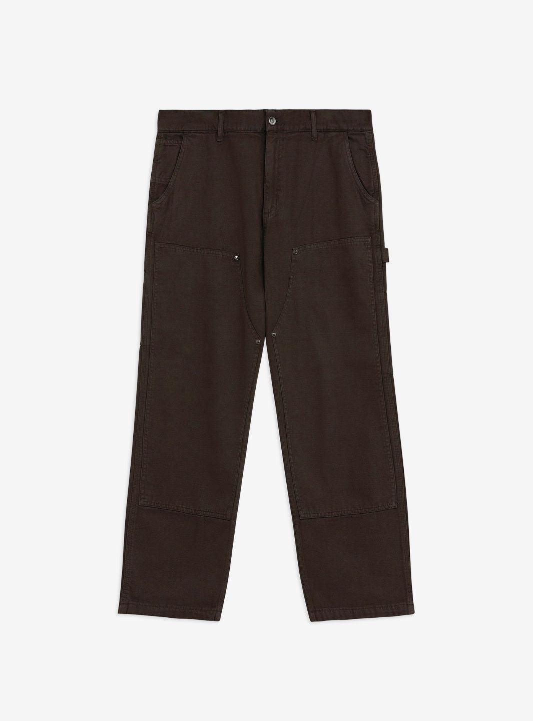 Market Studios Brown Pants Double Knee Workpants | ResellZone