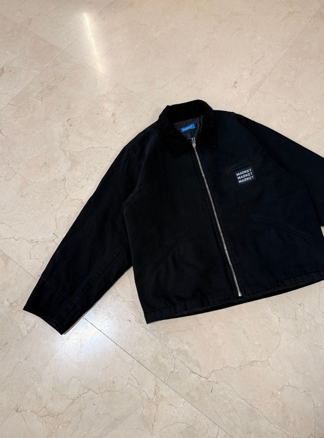 Market Studios Denim Jacket Black | ResellZone