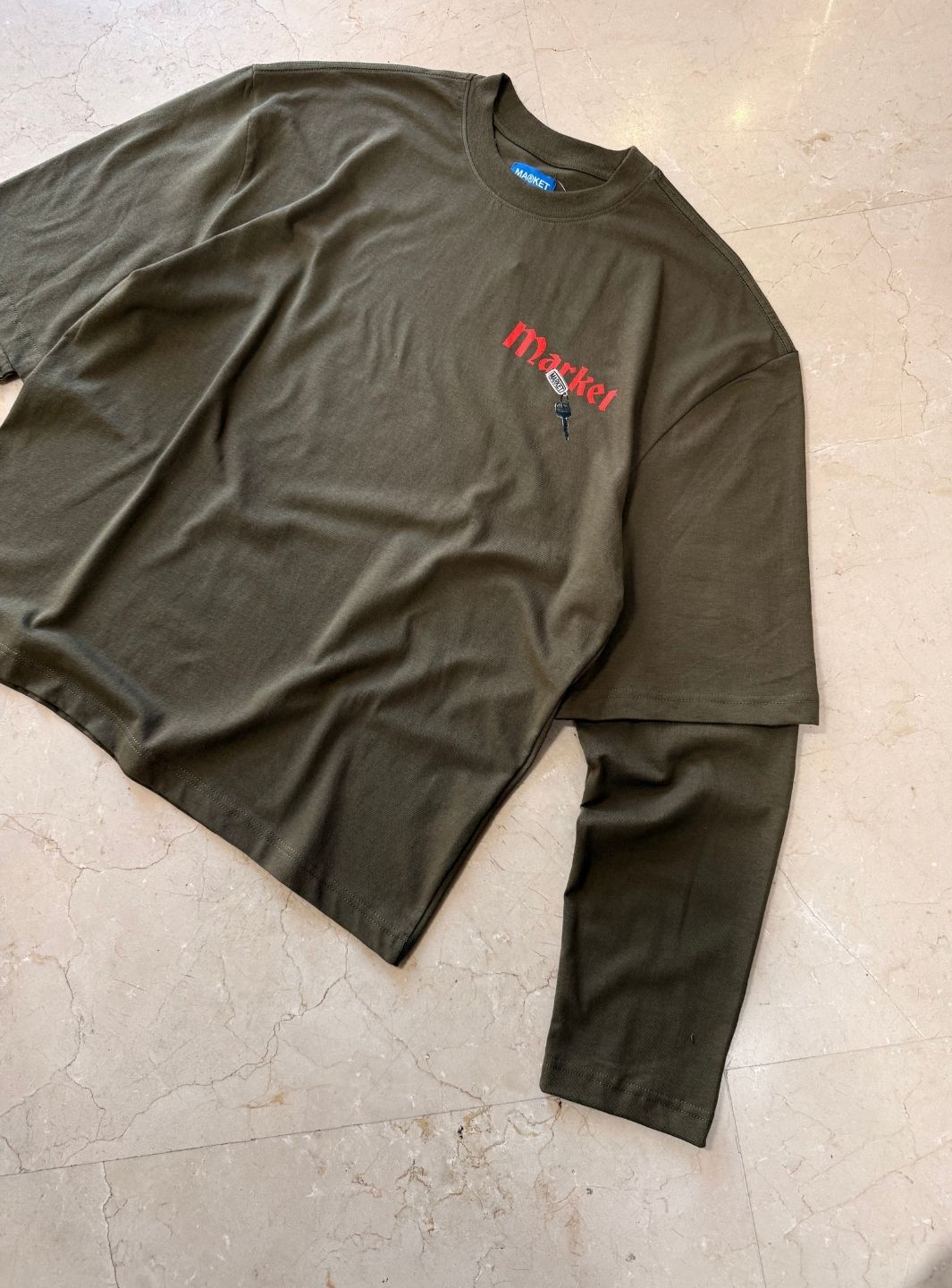 Market Studios Longsleeve Green | ResellZone