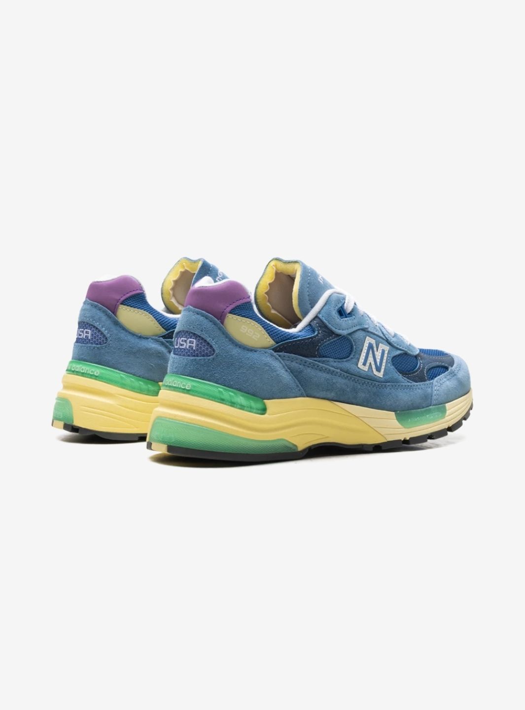 New Balance 992 MiUSA Sea Stone Green Apple - U9929NF | ResellZone