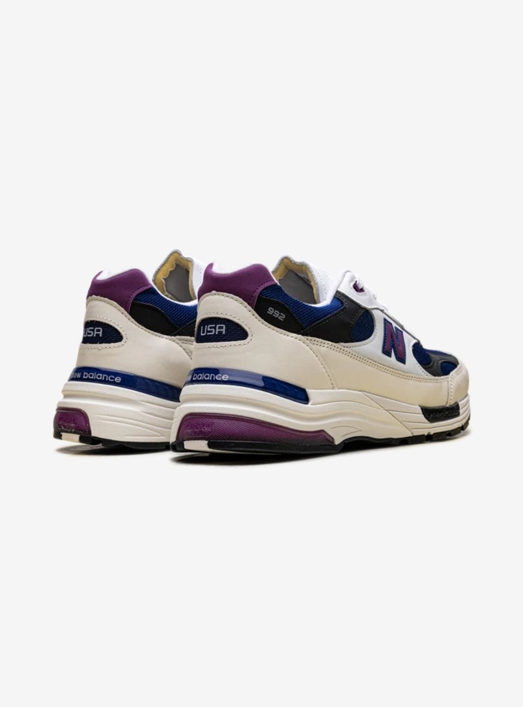 New Balance 992 MiUSA White Royal Purple Fuchsia - U99278L | ResellZone